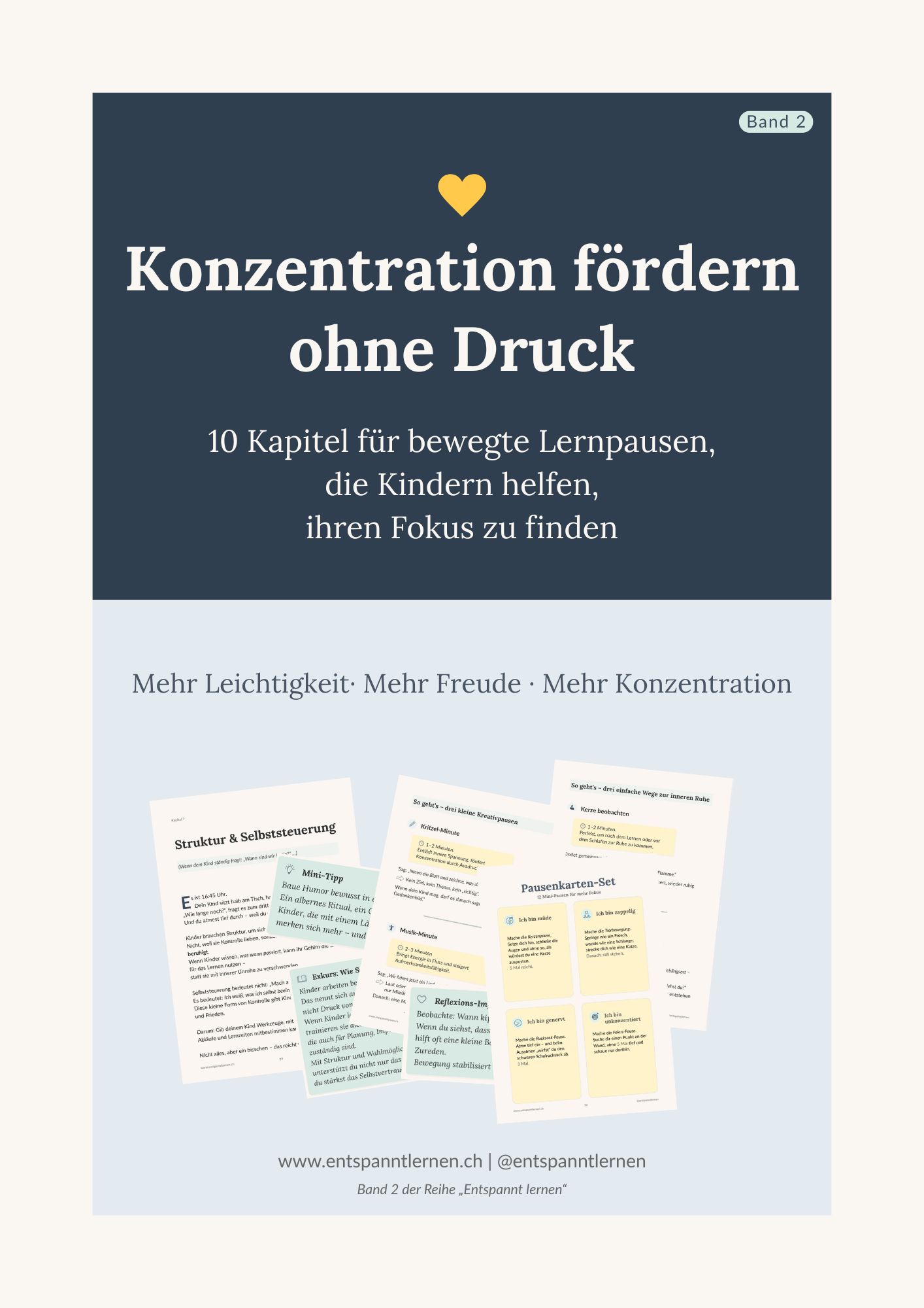 Cover E-Book Konzentration